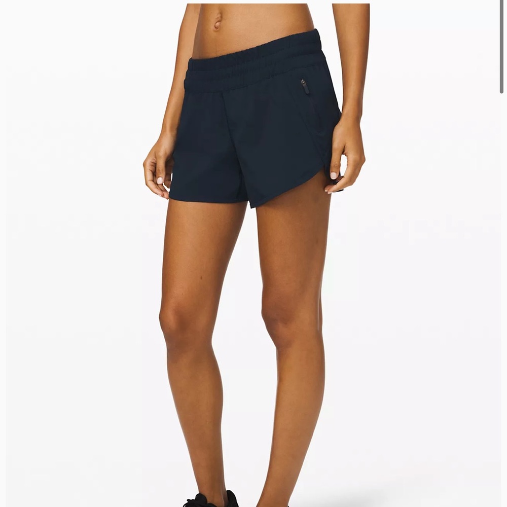 Lululemon Blue Tracker Short Size 2